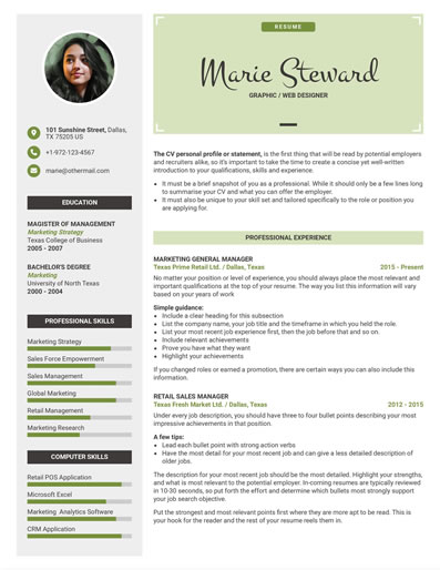Resume Template 71